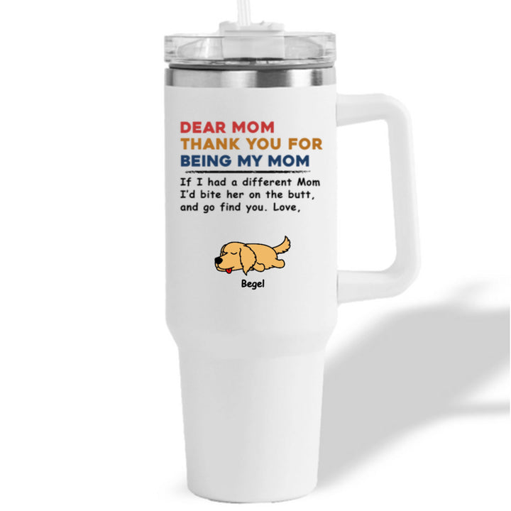 Bite The Butt - Personalized Custom 40 Oz Tumbler