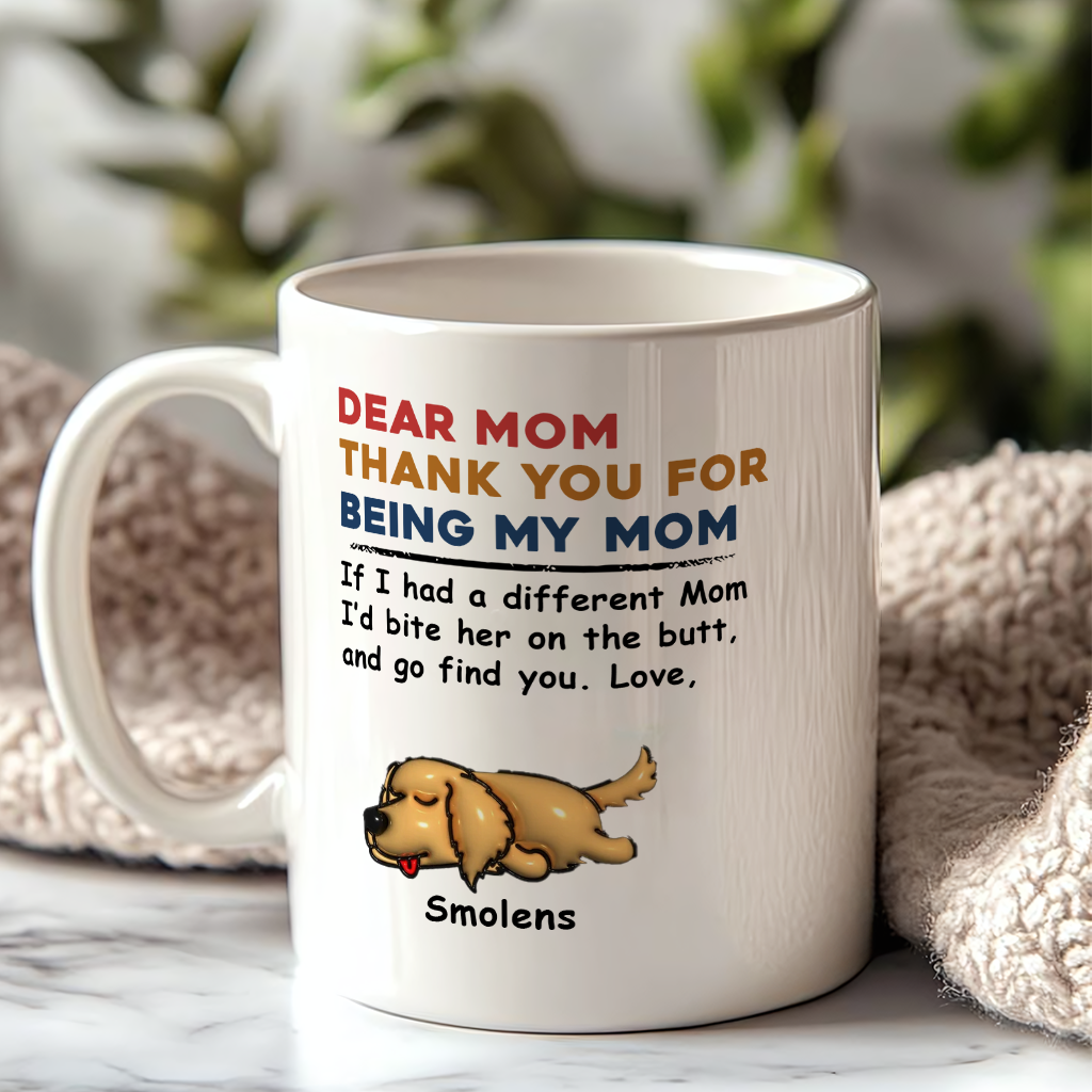 Bite The Butt - Personalized Custom Coffee Mug