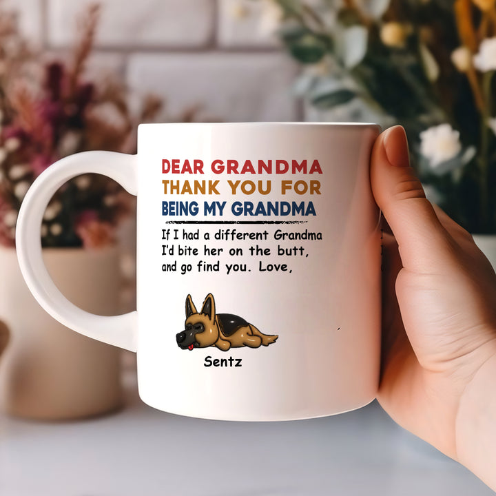 Bite The Butt - Personalized Custom Coffee Mug