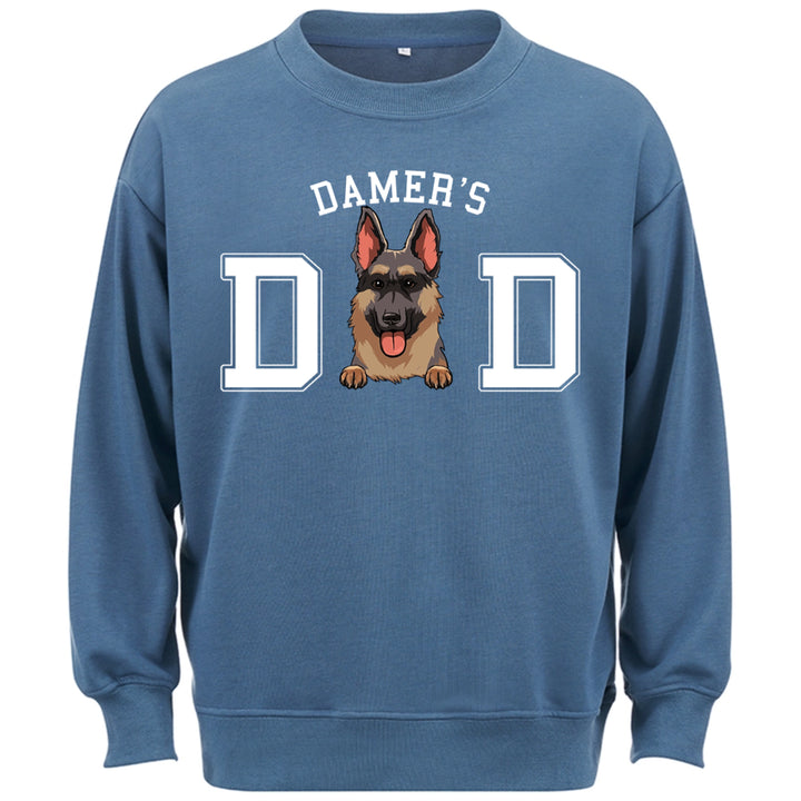 Dog Dad And Mom Basic - Personalized Custom Sweatshirt