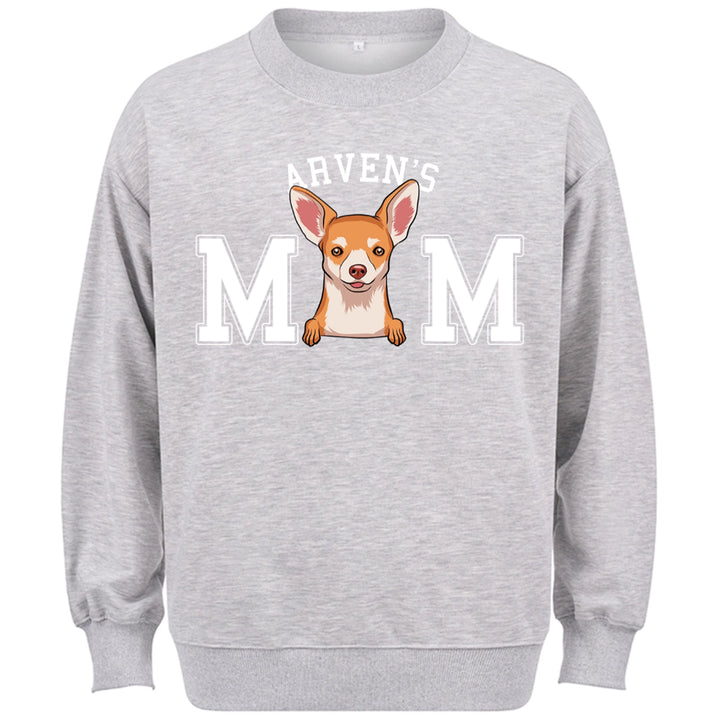 Dog Dad And Mom Basic - Personalized Custom Sweatshirt