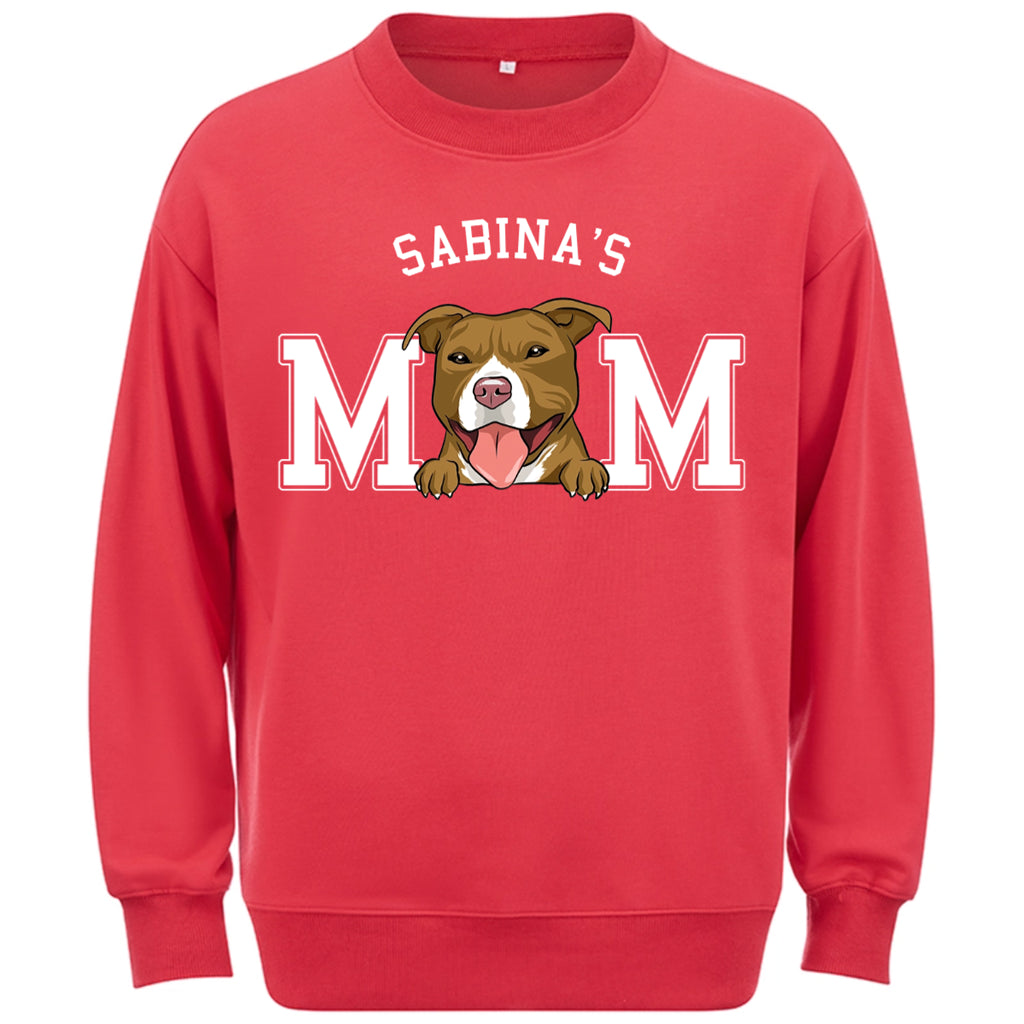 Dog Dad And Mom Basic - Personalized Custom Sweatshirt