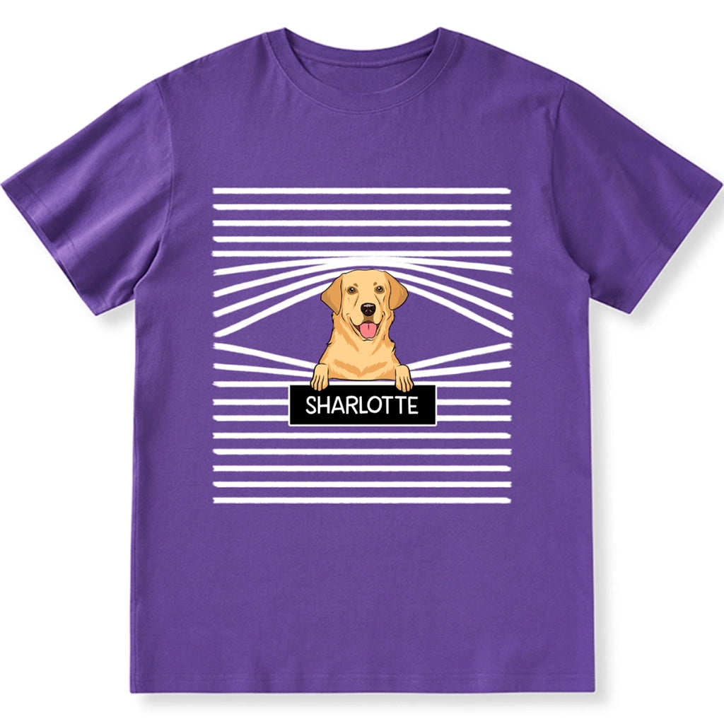 Dog In The Window - Personalized Custom Unisex T-Shirt