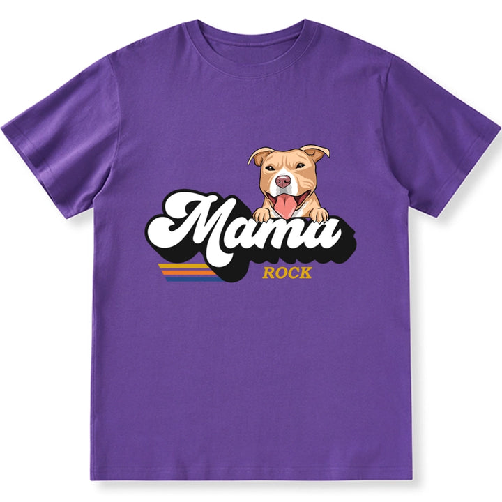 Dog Mama - Personalized Custom Unisex T-shirt