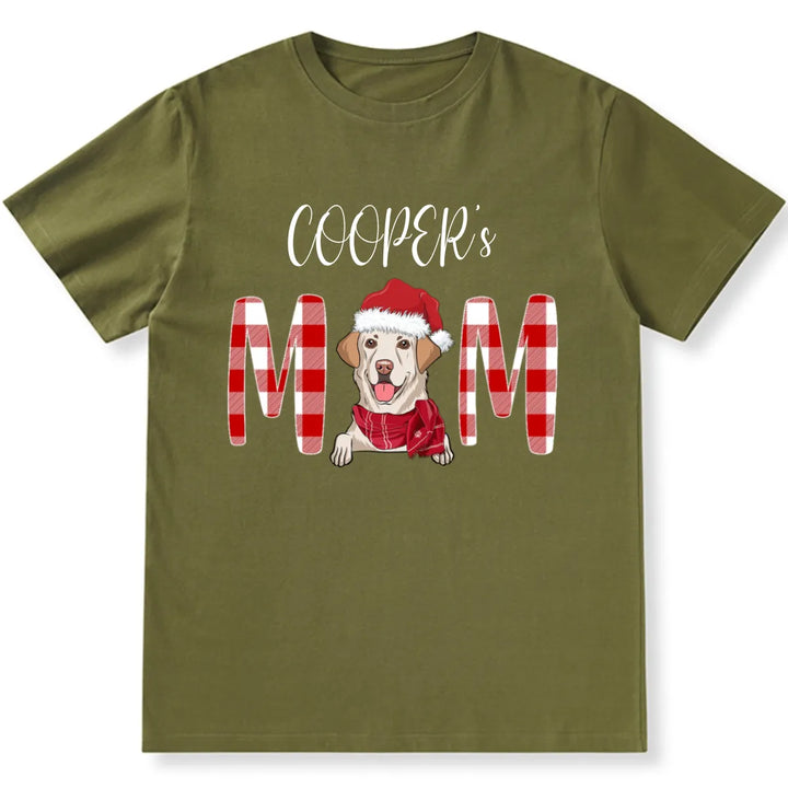 Dog Mom/Dad - Personalized Custom Christmas T-shirt