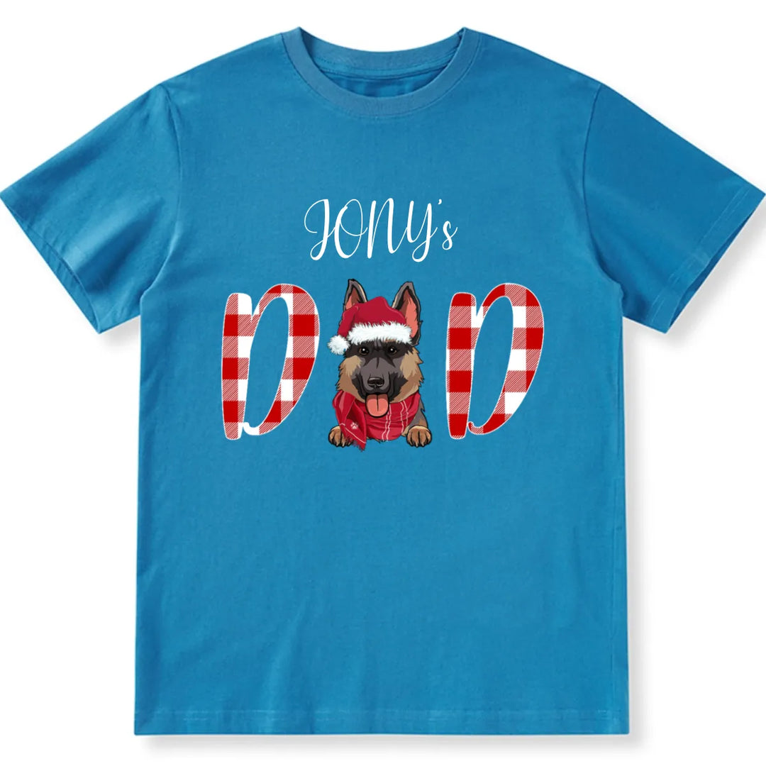 Dog Mom/Dad - Personalized Custom Christmas T-shirt