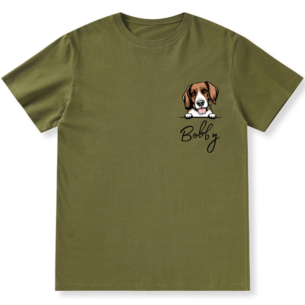 Dog Head - Personalized Custom Unisex T-shirt