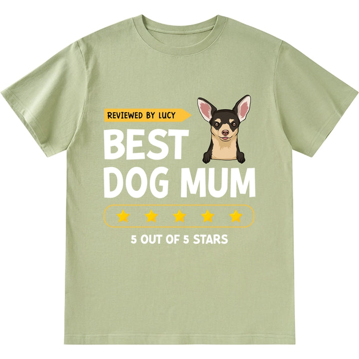 Dog Review - Personalized Custom Unisex T-shirt