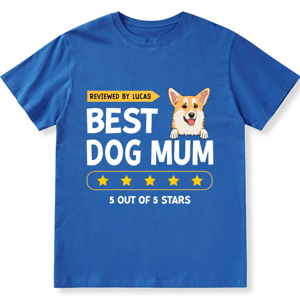 Dog Review - Personalized Custom Unisex T-shirt