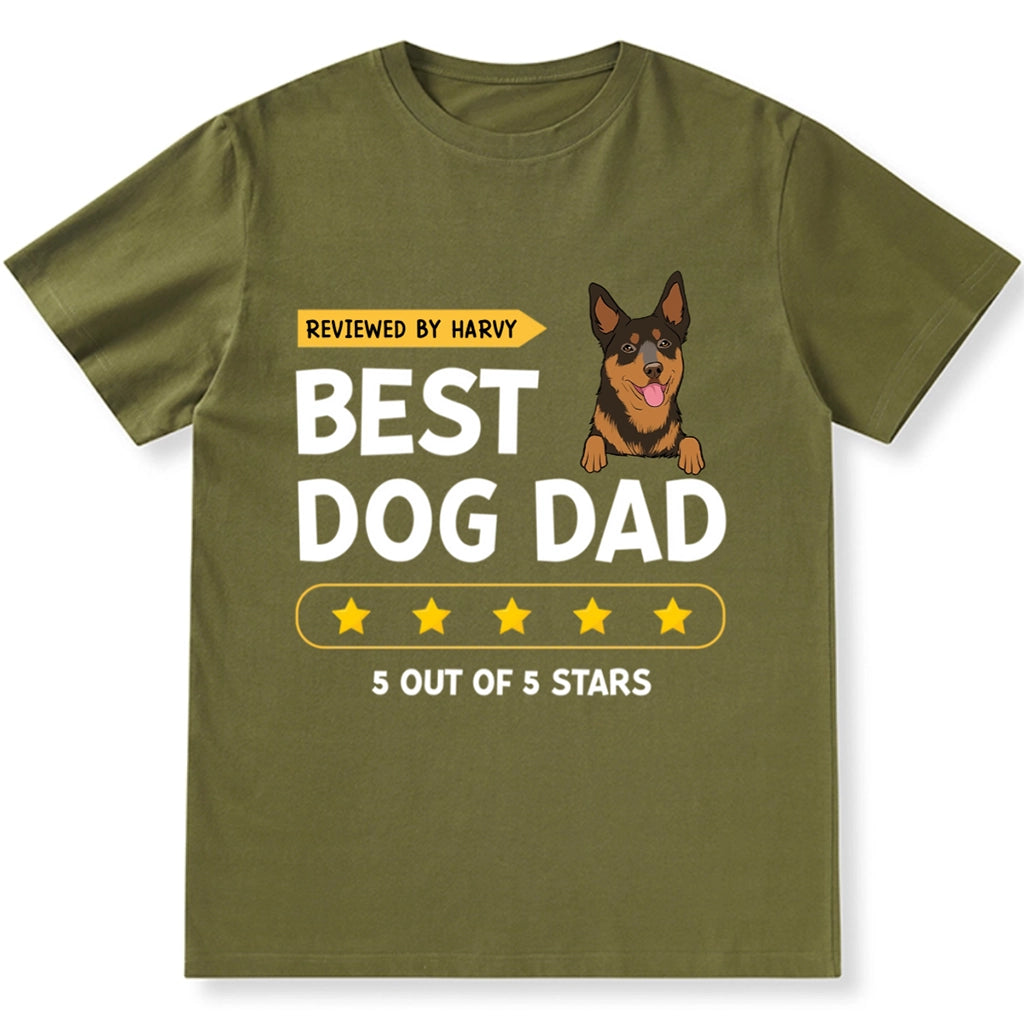 Dog Review - Personalized Custom Unisex T-shirt