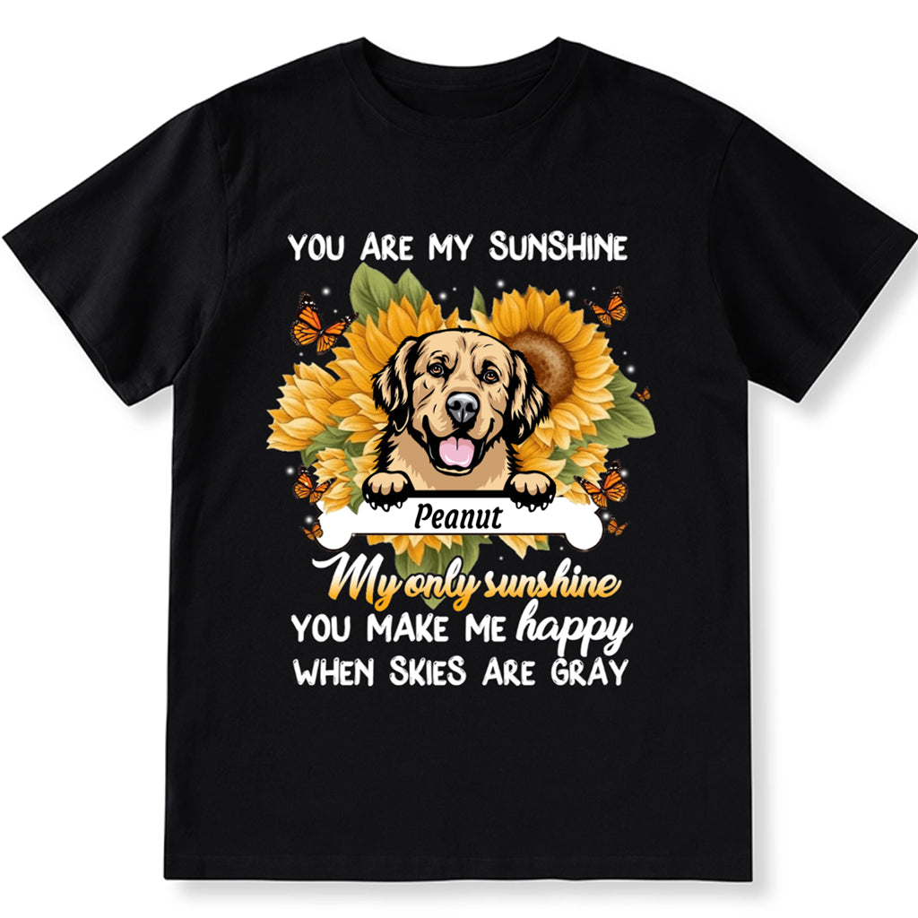 Dog Sunshine - Personalized Custom Unisex T-shirt