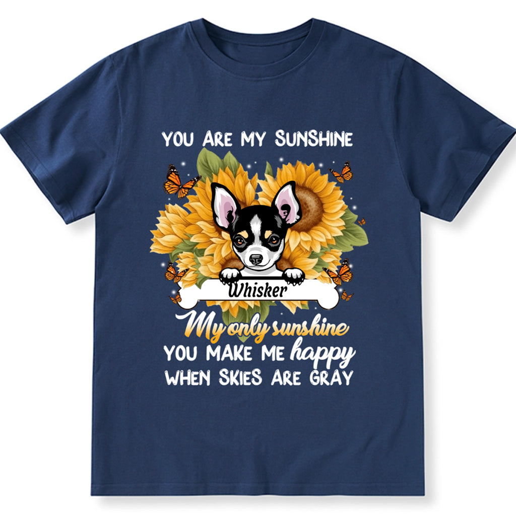 Dog Sunshine - Personalized Custom Unisex T-shirt