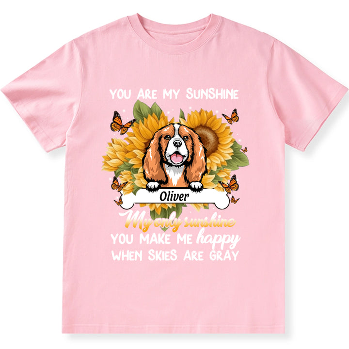 Dog Sunshine - Personalized Custom Unisex T-shirt