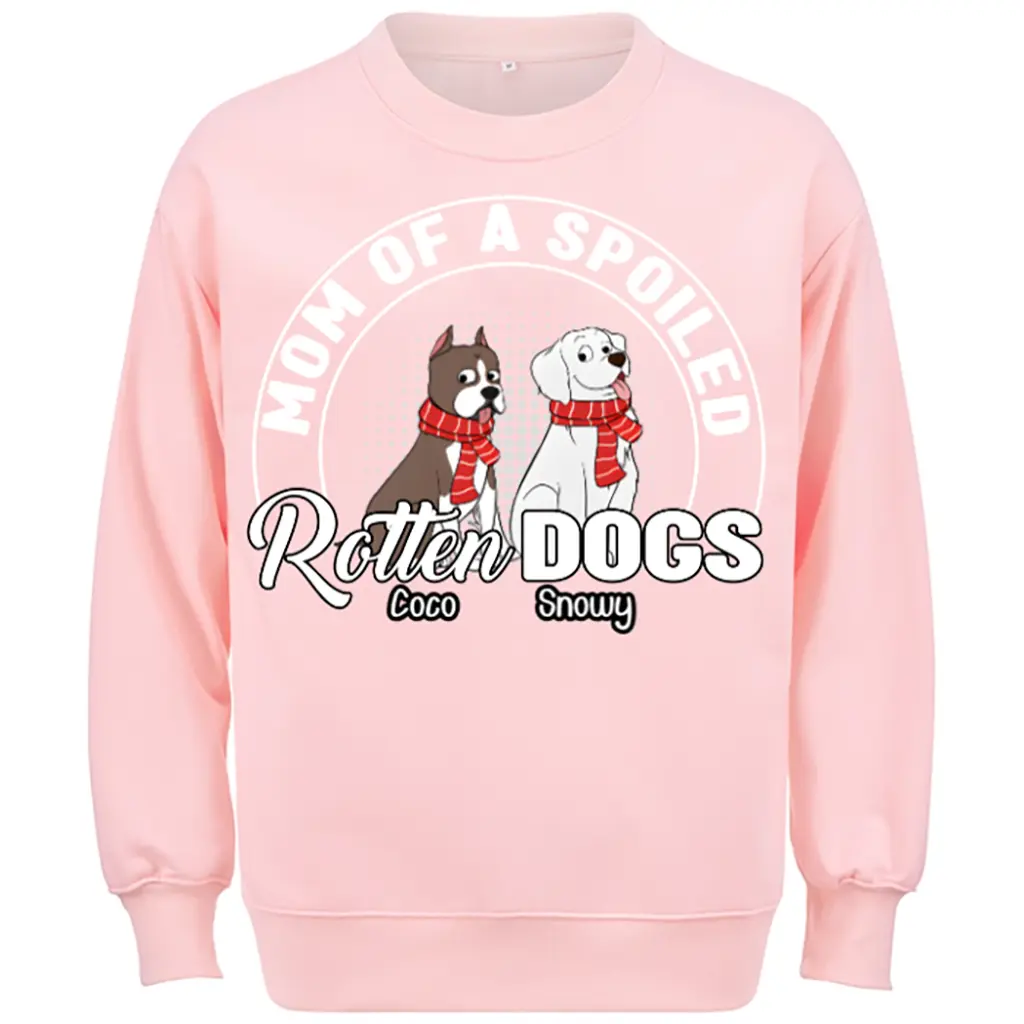 Dog Wearing Scarf - Personalized Custom Christmas Sweatshirt