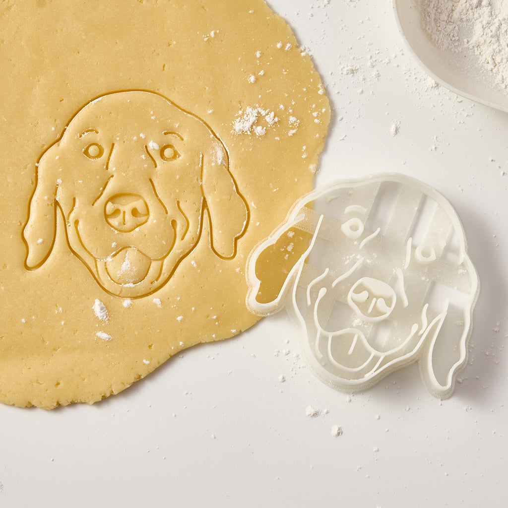 Dog Cookie Cutters With Dog Face For Baking - Personalized Cookie Cutters