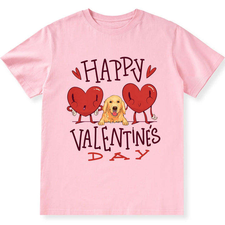 Happy Valentine's Day - Personalized Custom Unisex T-shirt