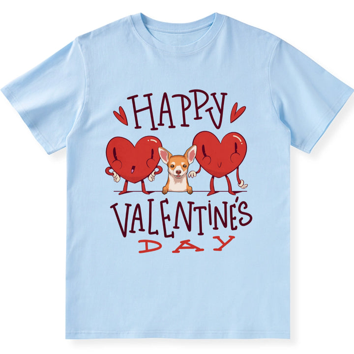 Happy Valentine's Day - Personalized Custom Unisex T-shirt