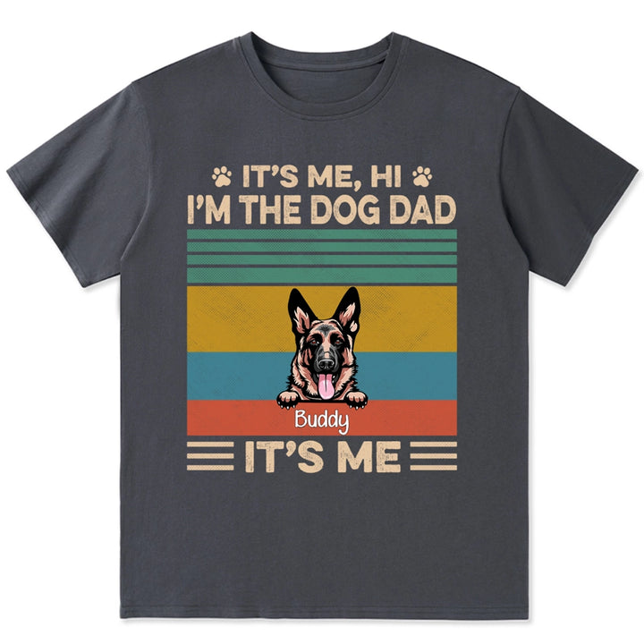 Hi I'm The Dog Mom/Dad - Personalized Custom Unisex T-Shirt