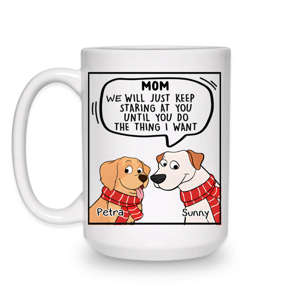 I Will Just - Personalized Custom Christmas Coffee Mug