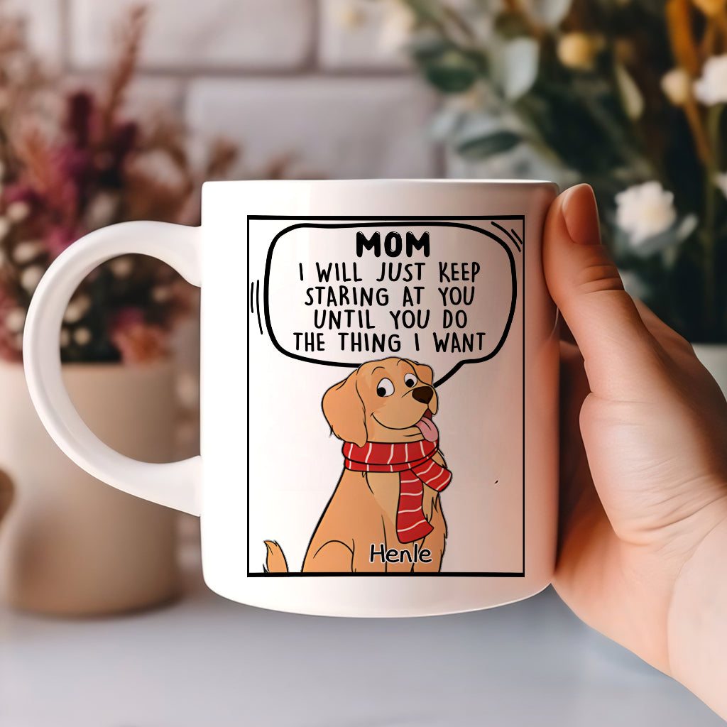 I Will Just - Personalized Custom Christmas Coffee Mug