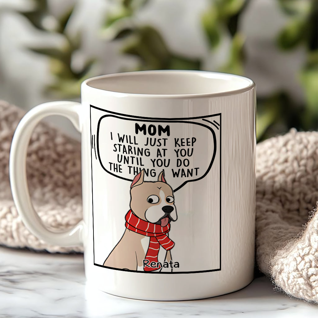 I Will Just - Personalized Custom Christmas Coffee Mug