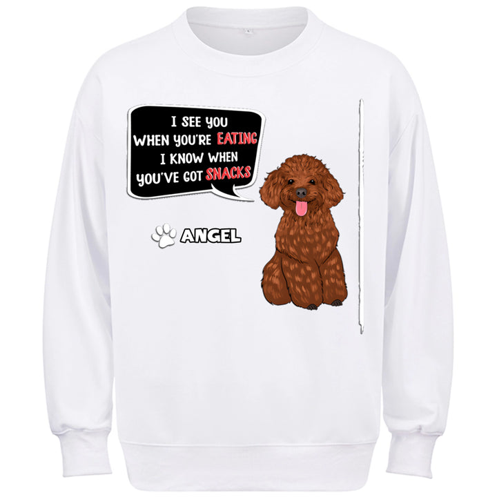 I See You - Personalized Custom Sweatshirt