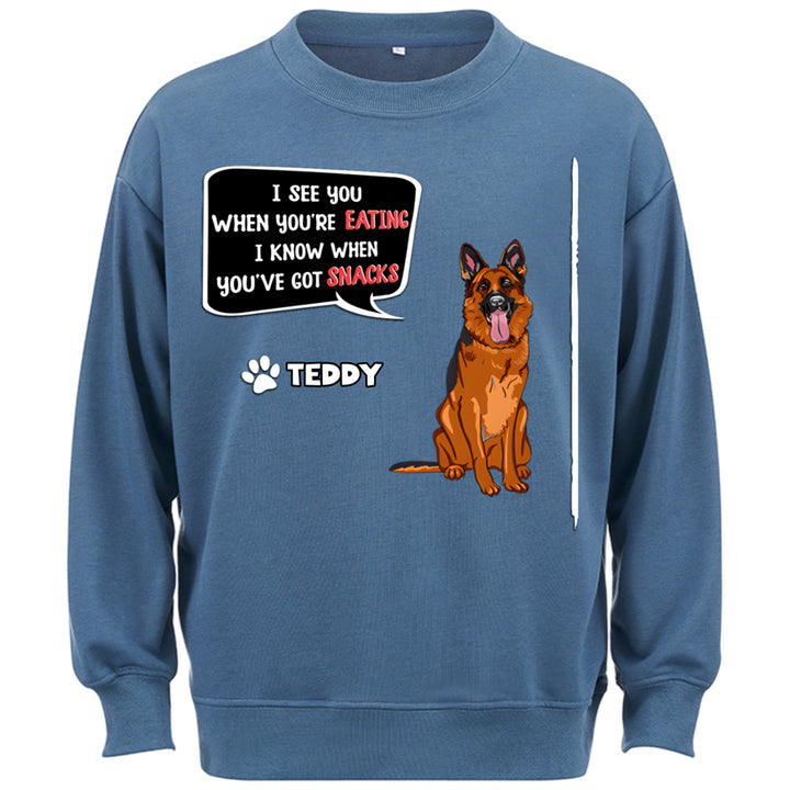 I See You - Personalized Custom Sweatshirt