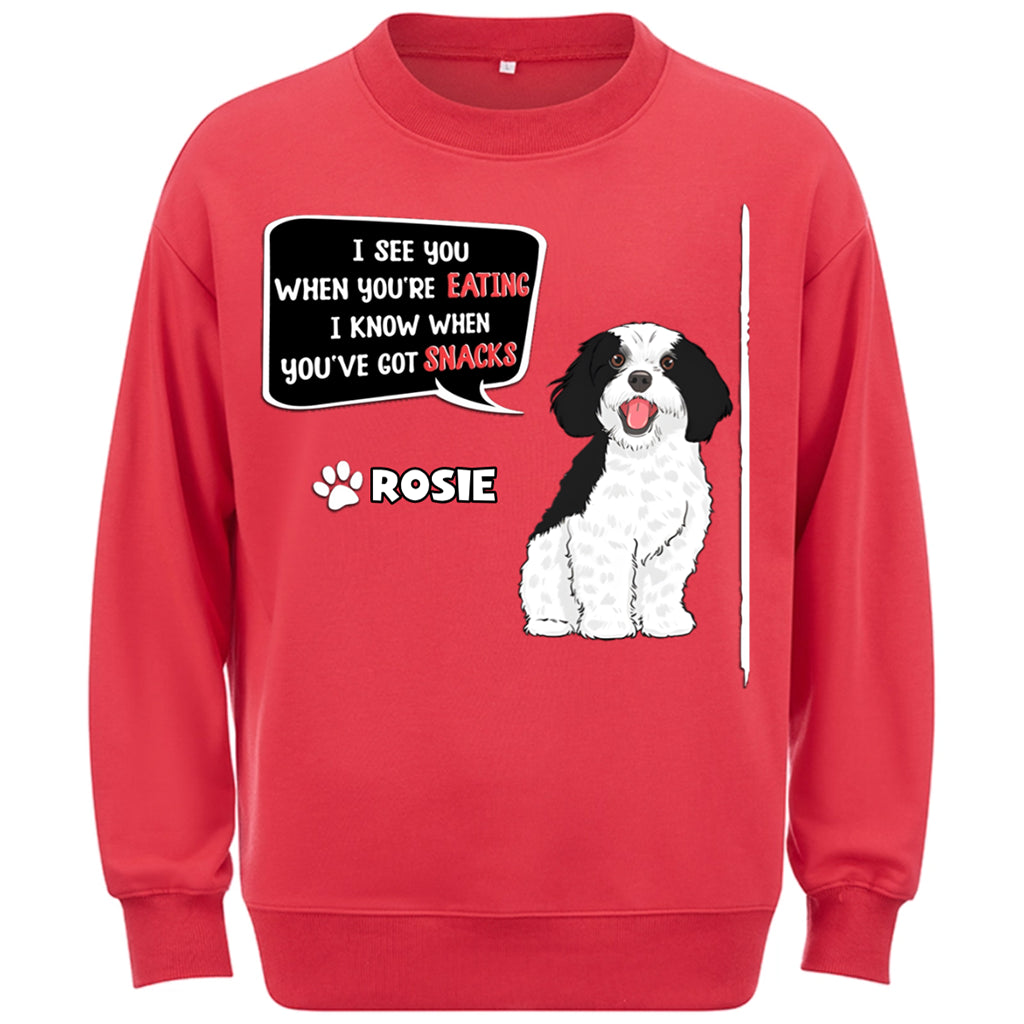 I See You - Personalized Custom Sweatshirt