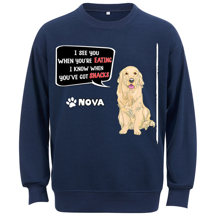 I See You - Personalized Custom Sweatshirt