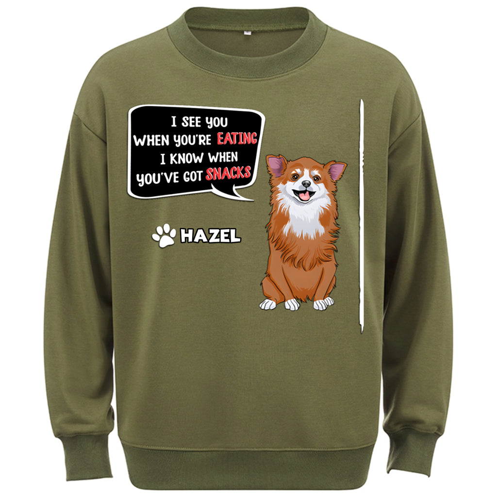 I See You - Personalized Custom Sweatshirt