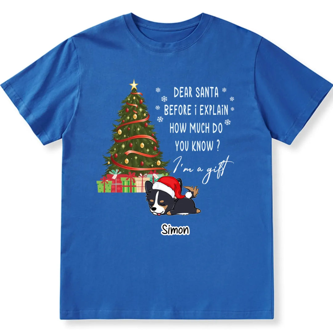 Special Edition Christmas: I'm A Gift - Personalized Custom Christmas T-shirt