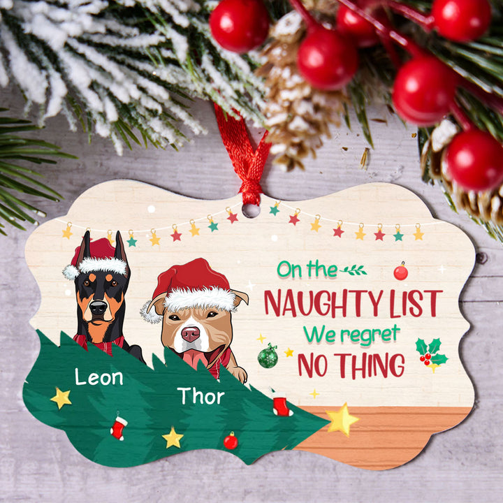 I've Been A Very Good Dog This Year - Personalized Christmas Ornament