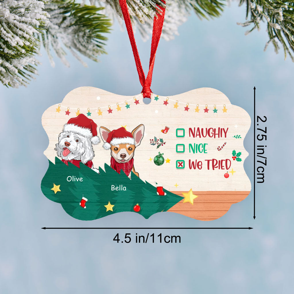 I've Been A Very Good Dog This Year - Personalized Christmas Ornament