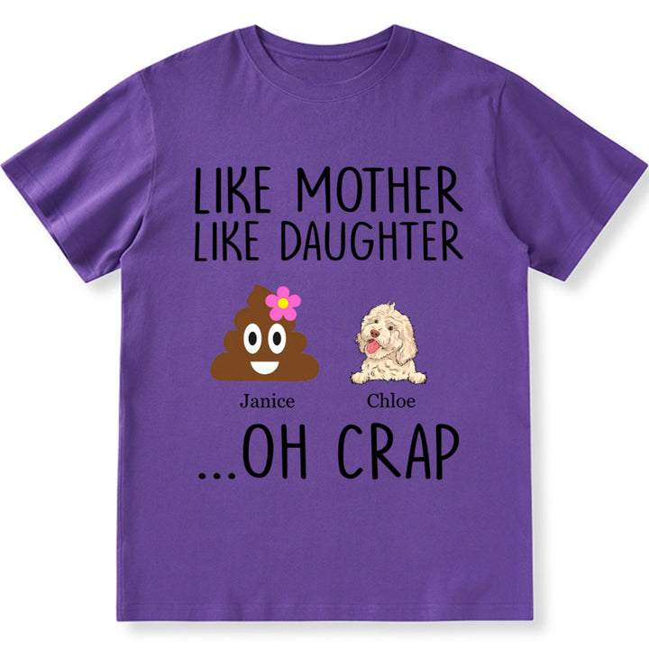 Like Father Like Daughter - Personalized Custom Unisex T-Shirt