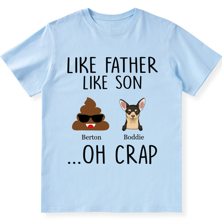 Like Father Like Daughter - Personalized Custom Unisex T-Shirt