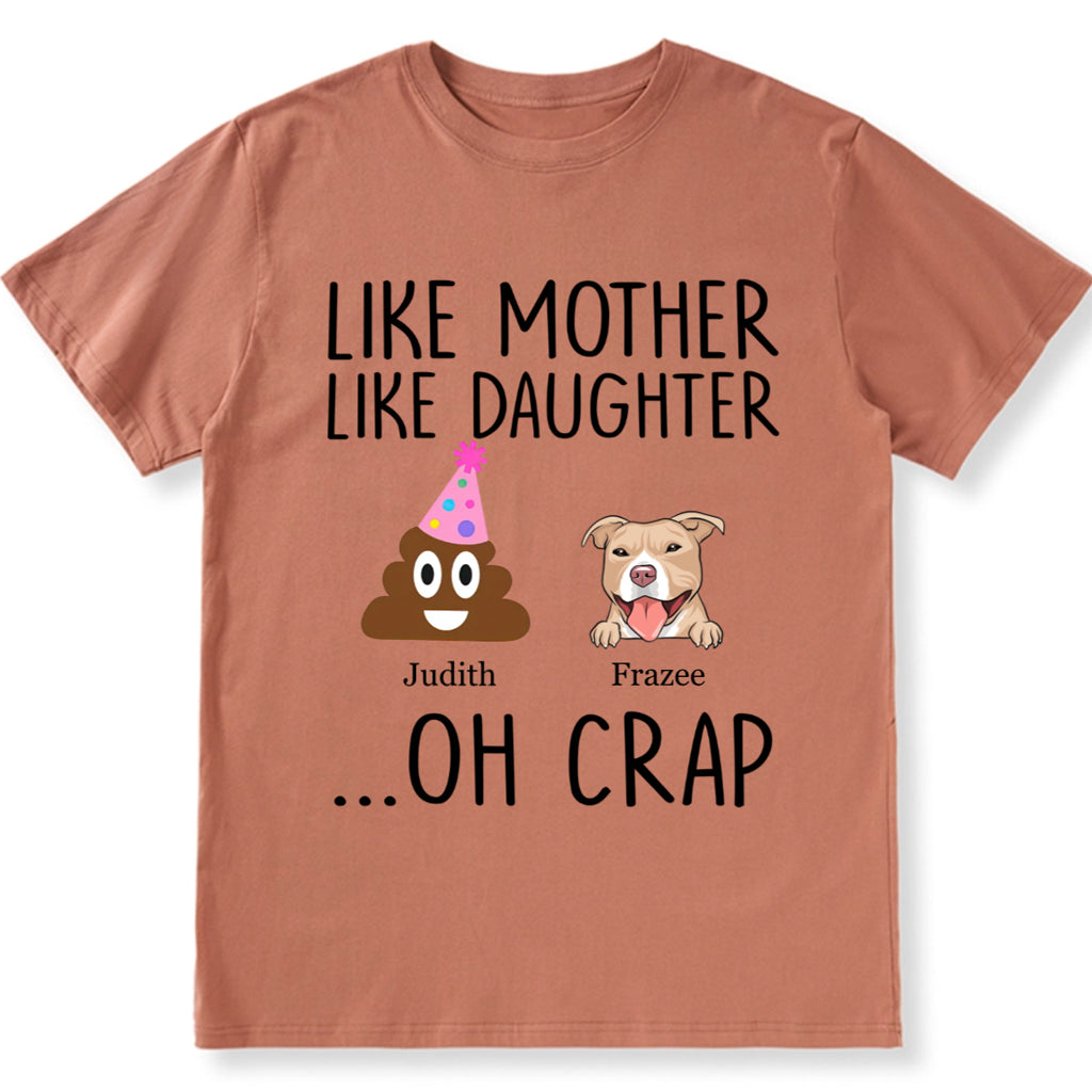 Like Father Like Daughter - Personalized Custom Unisex T-Shirt