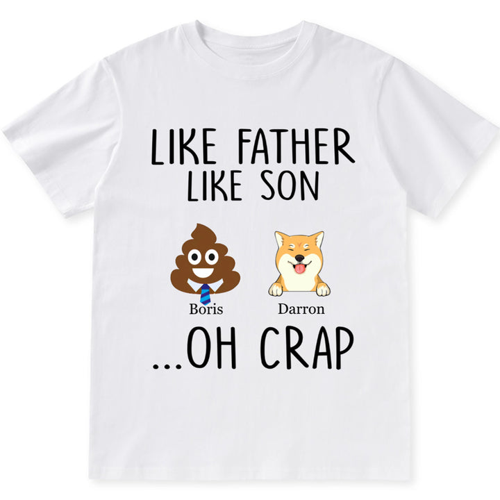 Like Father Like Daughter - Personalized Custom Unisex T-Shirt