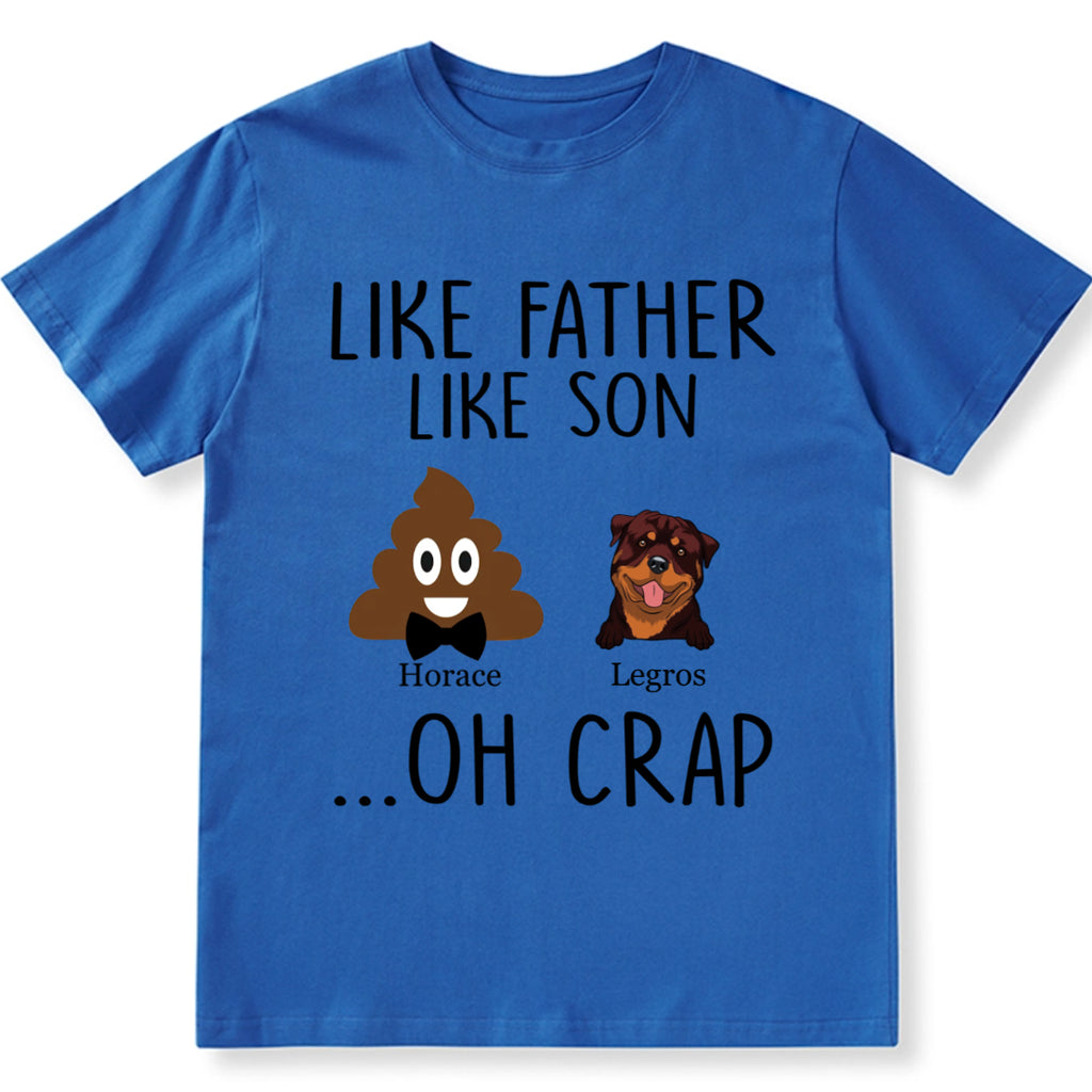 Like Father Like Daughter - Personalized Custom Unisex T-Shirt