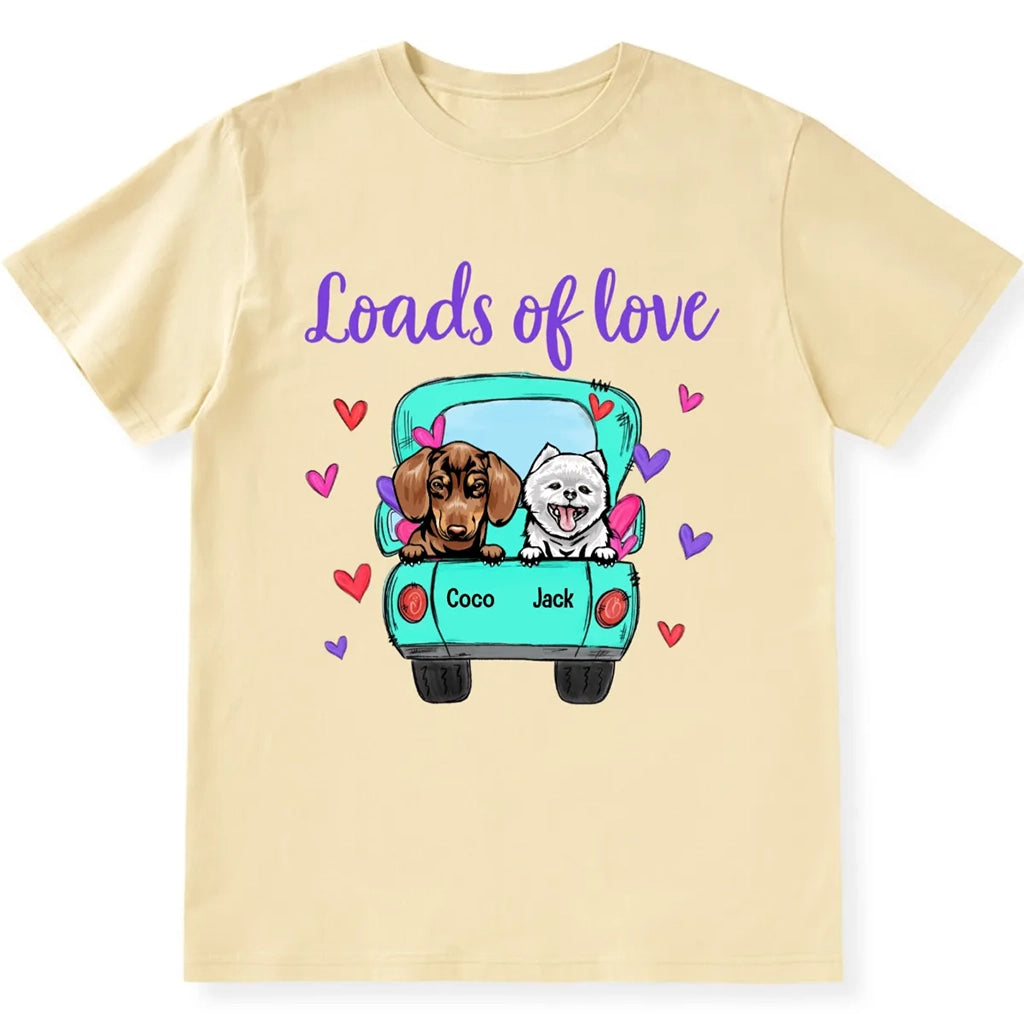 Loads of Love - Personalized Custom Unisex T-shirt