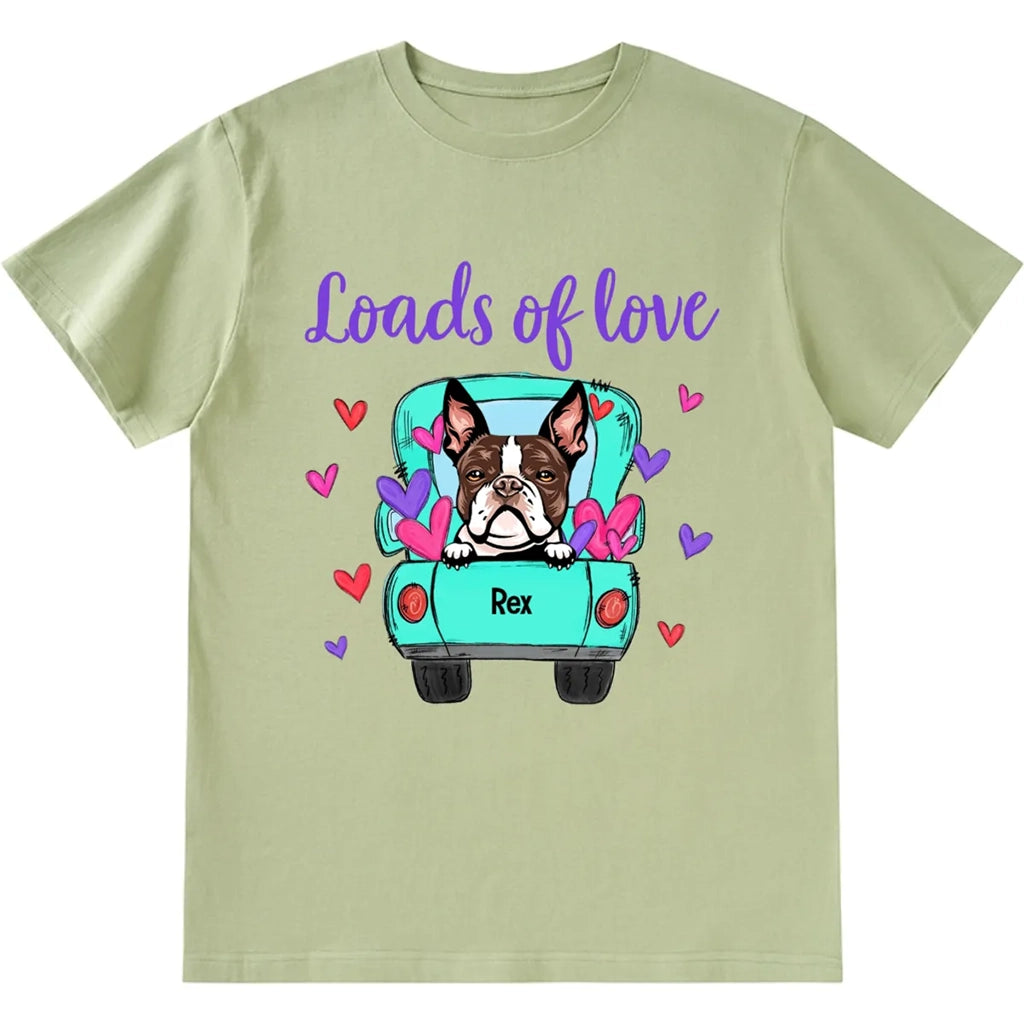 Loads of Love - Personalized Custom Unisex T-shirt