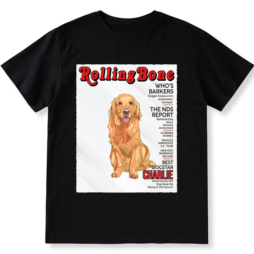 Magazine Dog Covers - Personalized Custom Unisex T-Shirt