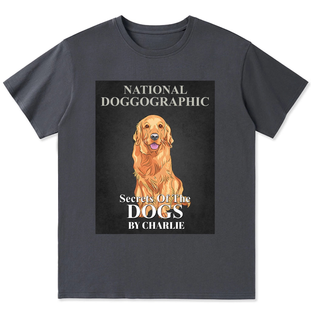 Magazine Dog Covers - Personalized Custom Unisex T-Shirt