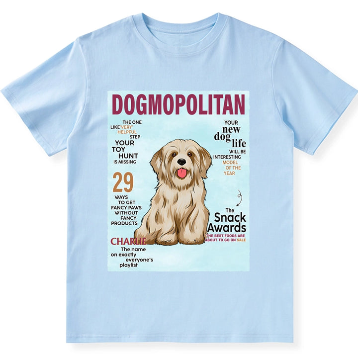 Magazine Dog Covers - Personalized Custom Unisex T-Shirt