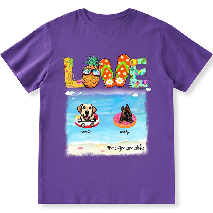 Momlife Love - Personalized Custom Unisex T-Shirt