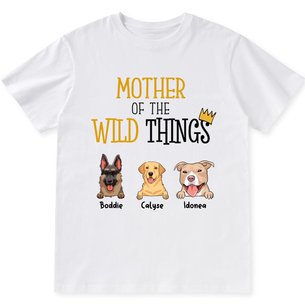 Mother Of The Wild Things - Personalized Custom Unisex T-Shirt