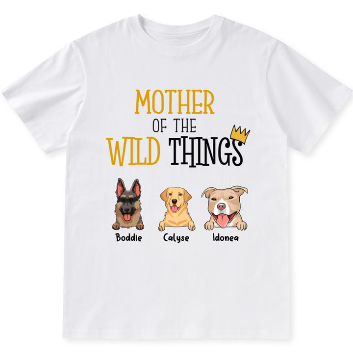 Mother Of The Wild Things - Personalized Custom Unisex T-Shirt