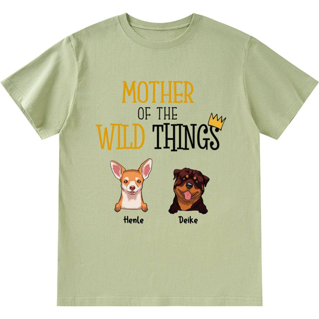 Mother Of The Wild Things - Personalized Custom Unisex T-Shirt