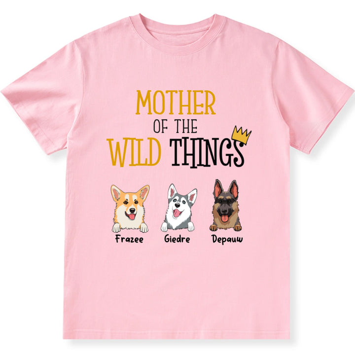 Mother Of The Wild Things - Personalized Custom Unisex T-Shirt