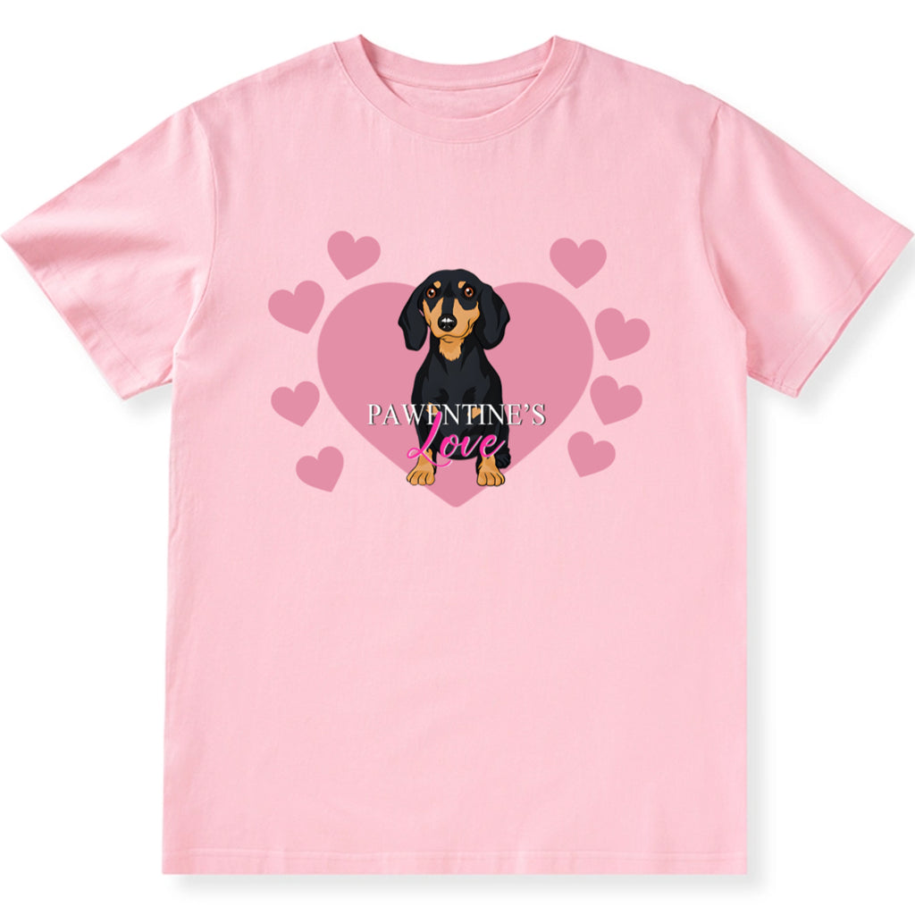 Pawentine's Love - Personalized Custom Unisex T-shirt