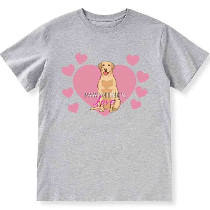 Pawentine's Love - Personalized Custom Unisex T-shirt